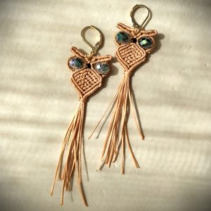 Earrings owls